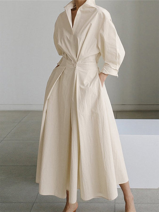 Marina Summer Midi Dress | Casual, Timeless, Bohemian