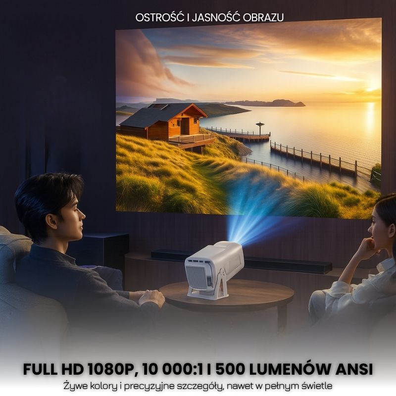 Momount – Vidéo Projecteur Intelligent - 500ANSI