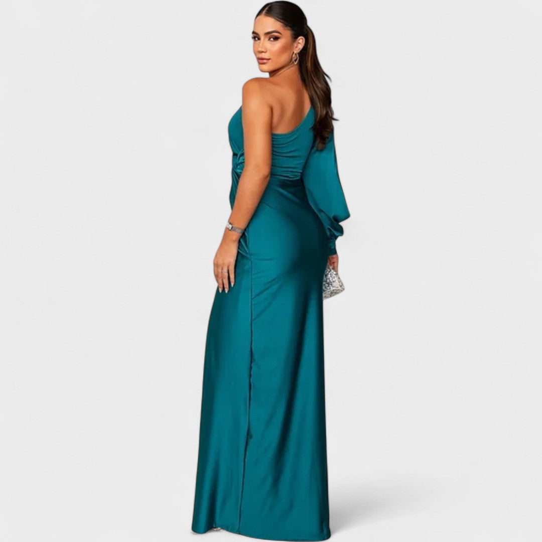 Ella Evening Dress | Sculpted Glamour, Night-Ready