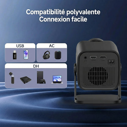 4K-compatible projector - Wi-Fi and Bluetooth