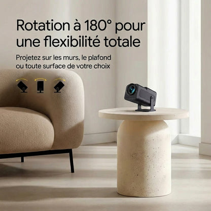 4K-compatible projector - Wi-Fi and Bluetooth