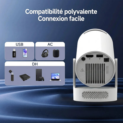 4K-compatible projector - Wi-Fi and Bluetooth